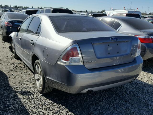 3FAFP07126R163123 - 2006 FORD FUSION SE GRAY photo 3