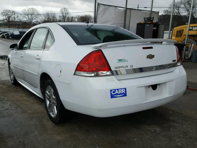 2G1WG5EK2B1161463 - 2011 CHEVROLET IMPALA LT WHITE photo 3