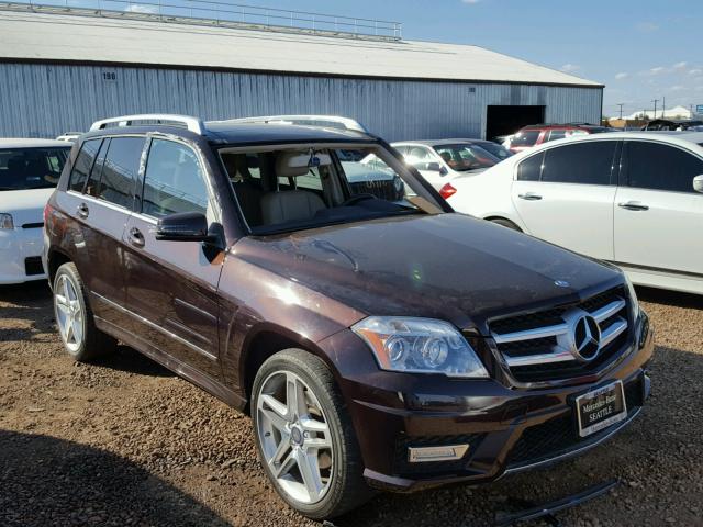 WDCGG8HB2CF760621 - 2012 MERCEDES-BENZ GLK 350 4M BROWN photo 1