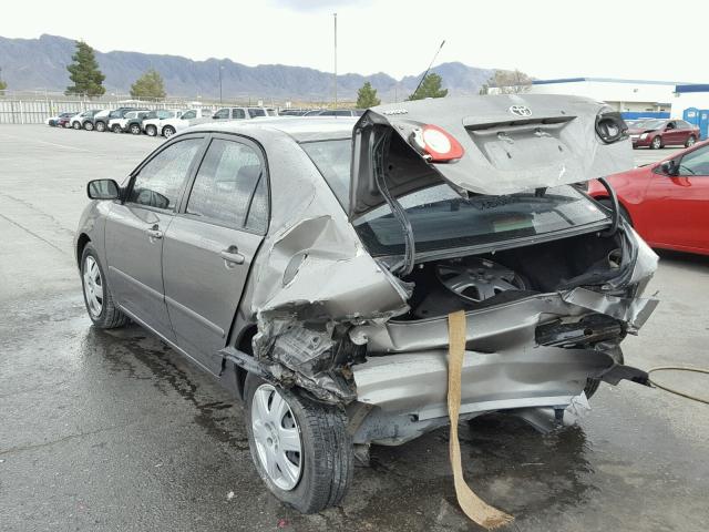 1NXBR32EX5Z471562 - 2005 TOYOTA COROLLA CE GRAY photo 3