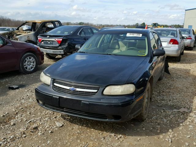 1G1NE52J62M655813 - 2002 CHEVROLET MALIBU LS შავი ფოტო 2