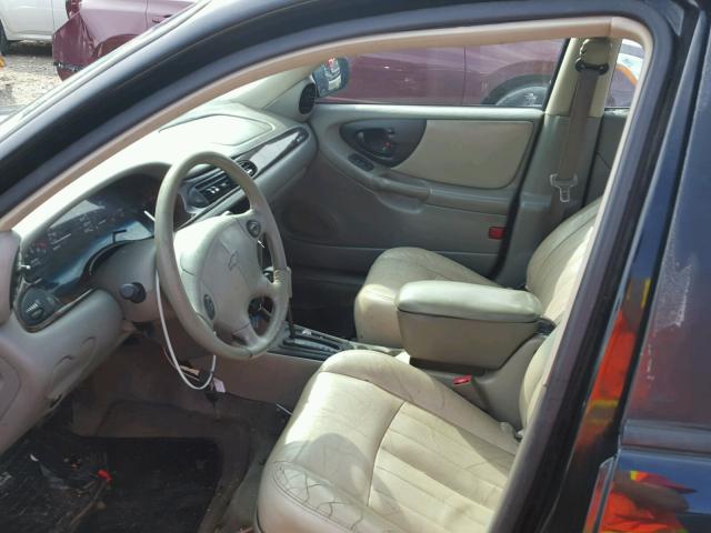 1G1NE52J62M655813 - 2002 CHEVROLET MALIBU LS შავი ფოტო 5