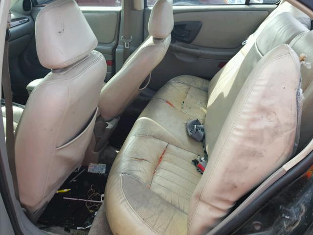 1G1NE52J62M655813 - 2002 CHEVROLET MALIBU LS შავი ფოტო 6