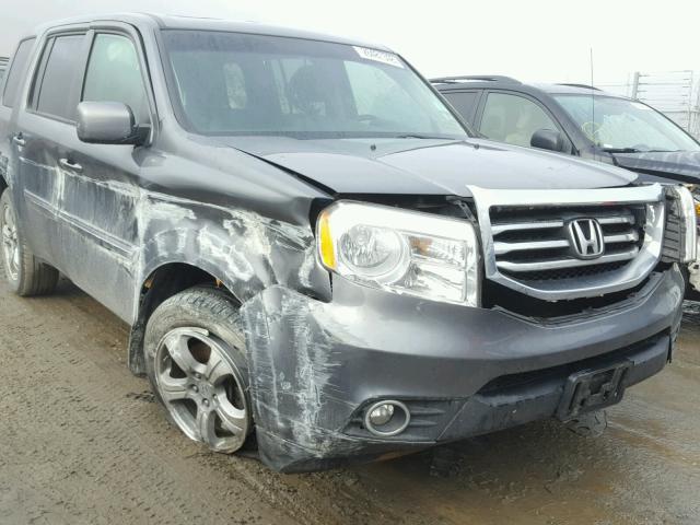 5FNYF3H72CB026643 - 2012 HONDA PILOT EXLN GRAY photo 9