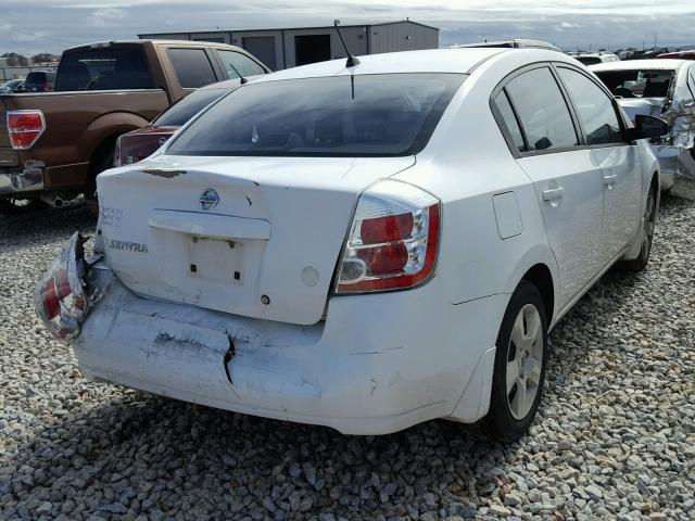 3N1AB61E08L748311 - 2008 NISSAN SENTRA 2.0 WHITE photo 4