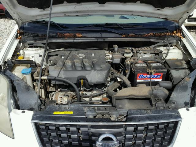 3N1AB61E08L748311 - 2008 NISSAN SENTRA 2.0 WHITE photo 7