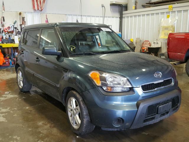 KNDJT2A22B7307834 - 2011 KIA SOUL + BLUE photo 1