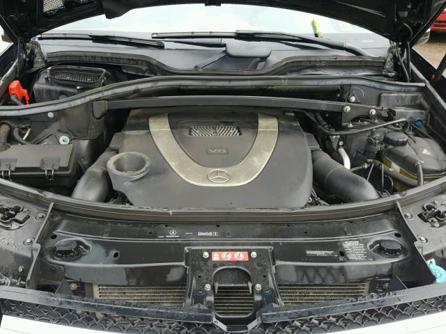 4JGBF7BE8BA753678 - 2011 MERCEDES-BENZ GL 450 4MA BLACK photo 7