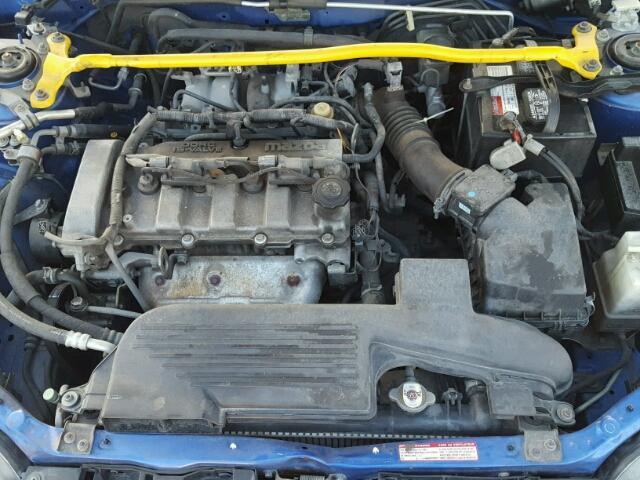 JM1BJ227410466401 - 2001 MAZDA PROTEGE MP BLUE photo 7