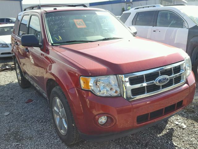 1FMCU0D70CKA41340 - 2012 FORD ESCAPE XLT RED photo 1