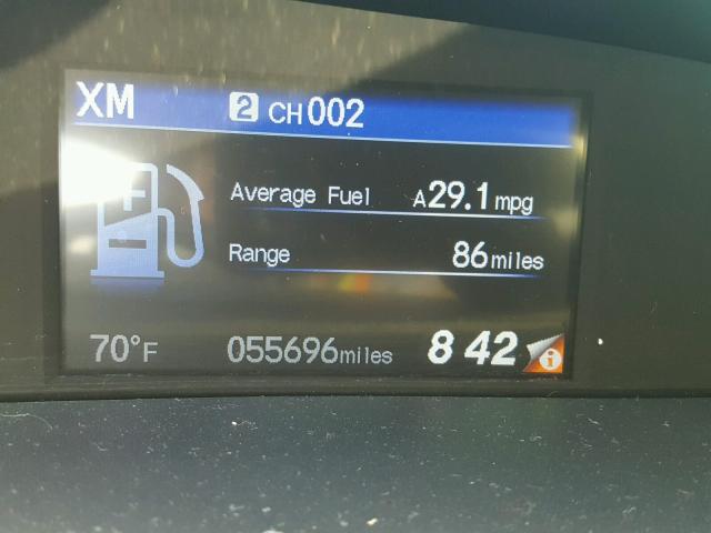 19XFB2F97FE074683 - 2015 HONDA CIVIC EXL WHITE photo 8