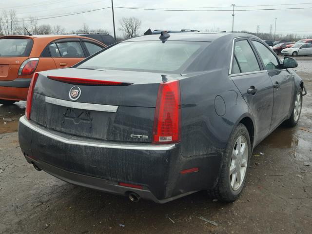 1G6DJ577490145430 - 2009 CADILLAC CTS BLACK photo 4