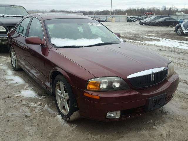 1LNHM87A4YY844720 - 2000 LINCOLN LS RED photo 1