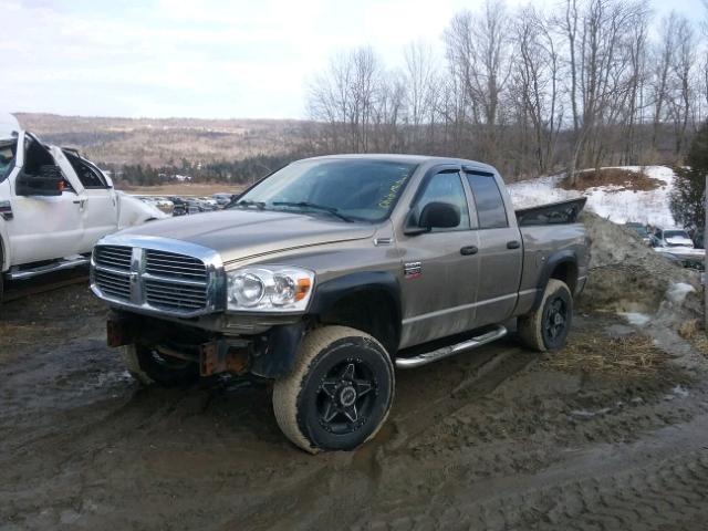 3D7KS28DX8G233421 - 2008 DODGE RAM 2500 S GRAY photo 2