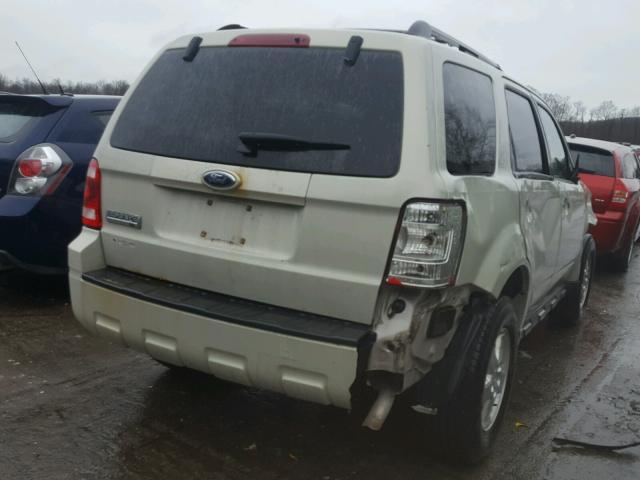 1FMCU03729KC85288 - 2009 FORD ESCAPE XLT SILVER photo 4