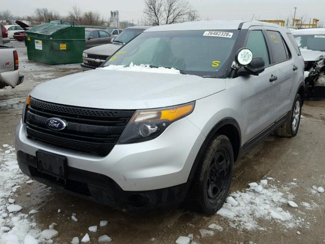 1FM5K8AR2FGA21312 - 2015 FORD EXPLORER P SILVER photo 2