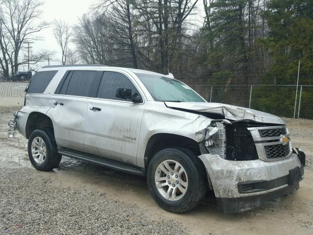 1GNSKBKC8GR104383 - 2016 CHEVROLET TAHOE K150 SILVER photo 1