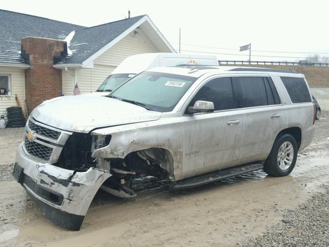 1GNSKBKC8GR104383 - 2016 CHEVROLET TAHOE K150 SILVER photo 2