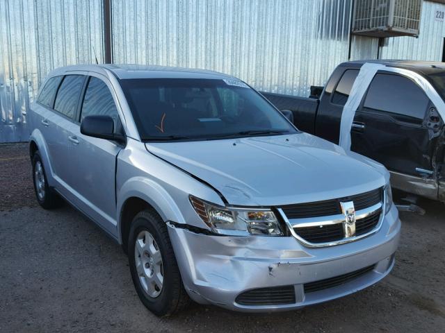 3D4PG4FB9AT269745 - 2010 DODGE JOURNEY SE SILVER photo 1