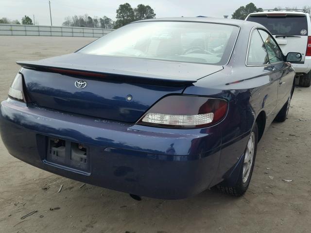 2T1CE22P92C010801 - 2002 TOYOTA CAMRY SOLA BLUE photo 4