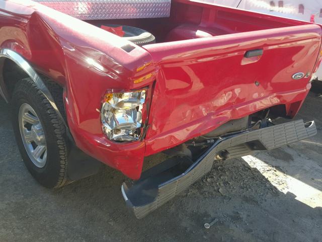 1FTYR14VXXPB60831 - 1999 FORD RANGER SUP RED photo 9