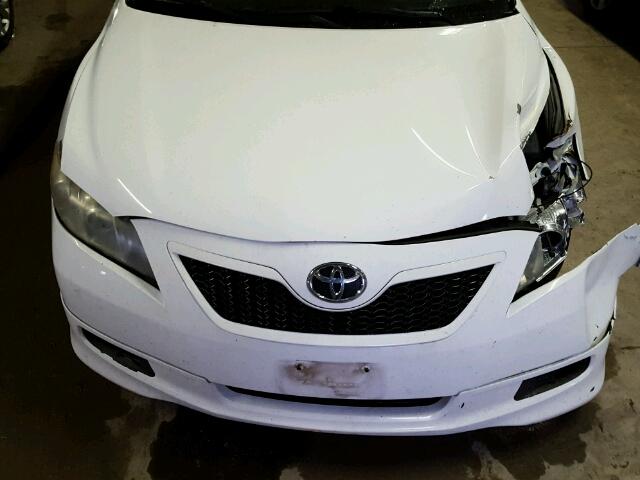 4T1BE46K47U628913 - 2007 TOYOTA CAMRY NEW WHITE photo 7