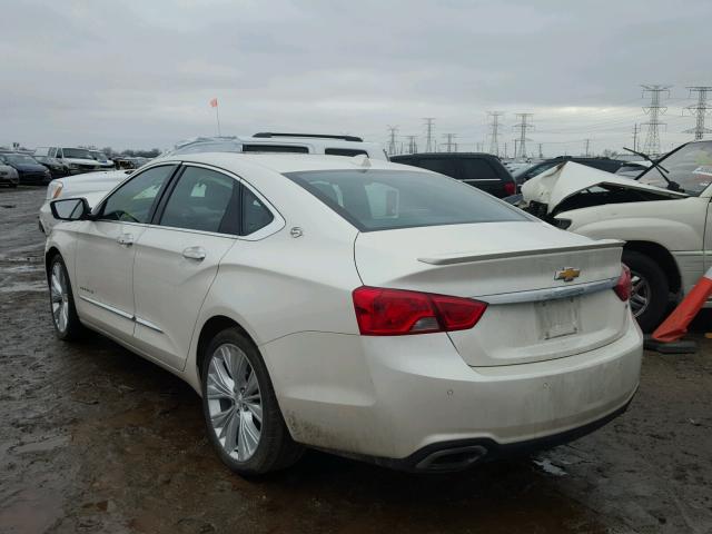 2G1155S31E9200952 - 2014 CHEVROLET IMPALA LTZ WHITE photo 3