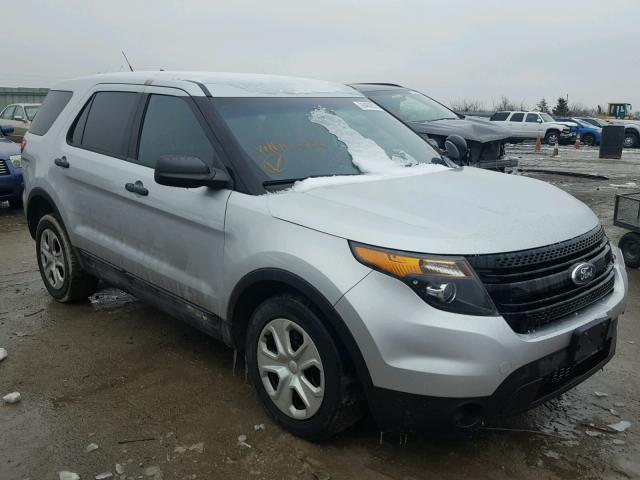 1FM5K8AR8DGA99784 - 2013 FORD EXPLORER P SILVER photo 1