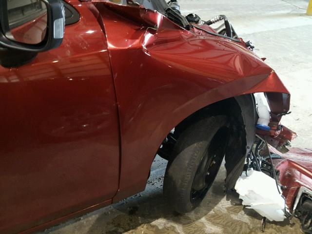 3MYDLBZV7GY124383 - 2016 TOYOTA SCION IA RED photo 9