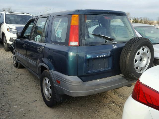 JHLRD1842VC072786 - 1997 HONDA CR-V LX GREEN photo 3