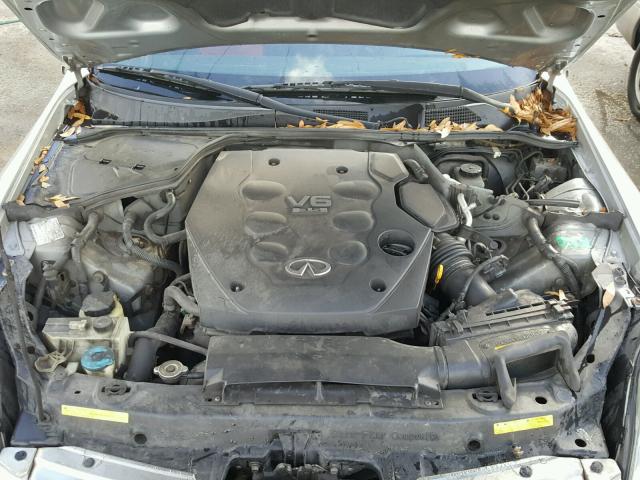 JNKCV51E53M325468 - 2003 INFINITI G35 SILVER photo 7