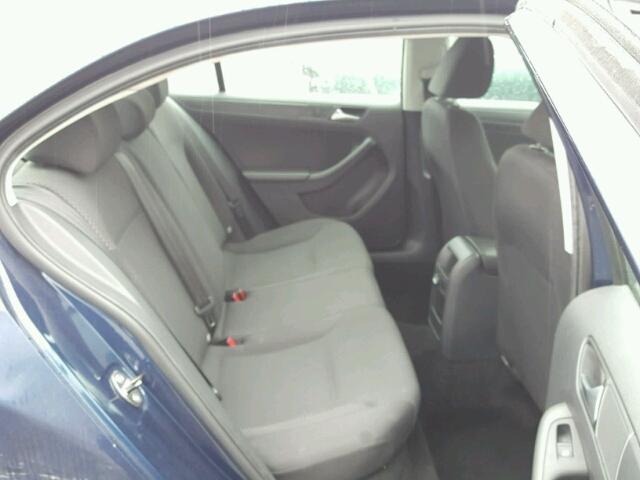 3VW2K7AJXDM311664 - 2013 VOLKSWAGEN JETTA BASE ლურჯი ფოტო 6