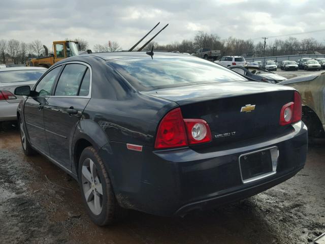 1G1ZC5E16BF213377 - 2011 CHEVROLET MALIBU 1LT BLACK photo 3