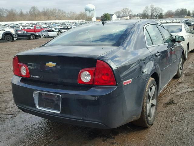 1G1ZC5E16BF213377 - 2011 CHEVROLET MALIBU 1LT BLACK photo 4