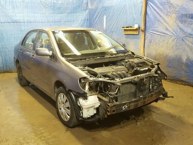 1NXBR32EX3Z046839 - 2003 TOYOTA COROLLA CE GRAY photo 1