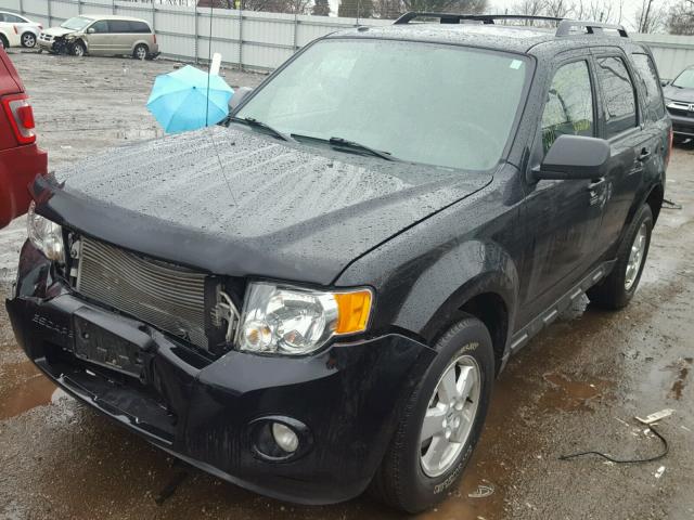 1FMCU93G69KD12612 - 2009 FORD ESCAPE XLT BLACK photo 2