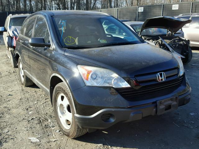 5J6RE48328L033827 - 2008 HONDA CR-V LX BLACK photo 1