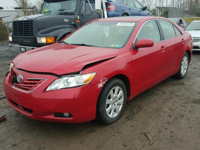 4T1BK46K67U030041 - 2007 TOYOTA CAMRY NEW RED photo 2