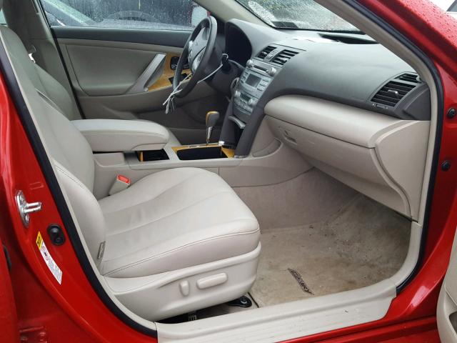 4T1BK46K67U030041 - 2007 TOYOTA CAMRY NEW RED photo 5