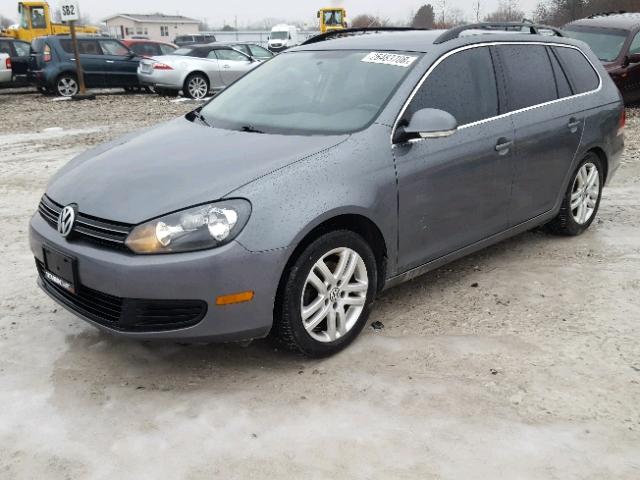 3VWKX7AJ4AM650854 - 2010 VOLKSWAGEN JETTA S GRAY photo 2