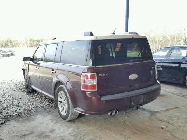 2FMGK5CC1CBD02861 - 2012 FORD FLEX SEL Qəhvəyi foto 3