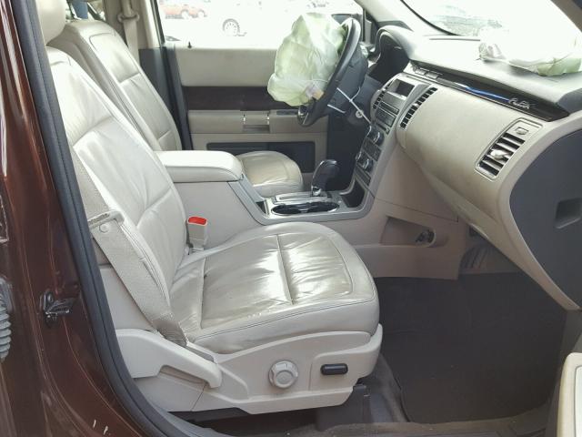 2FMGK5CC1CBD02861 - 2012 FORD FLEX SEL Qəhvəyi foto 5