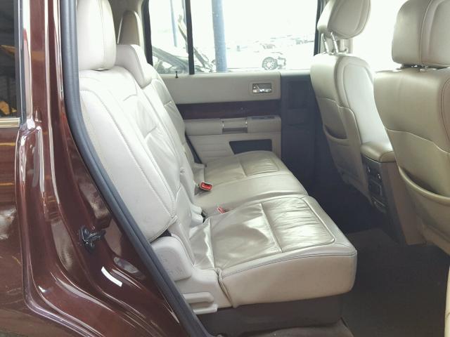 2FMGK5CC1CBD02861 - 2012 FORD FLEX SEL Qəhvəyi foto 6