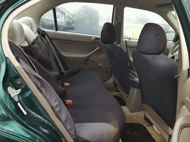 2HGEJ6612YH566529 - 2000 HONDA CIVIC BASE 绿色 照片 6