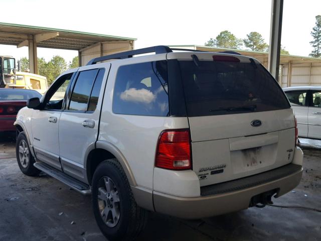 1FMZU64W15UB17272 - 2005 FORD EXPLORER E WHITE photo 3