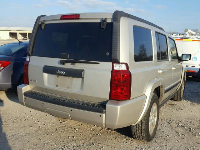 1J8HG48N48C241570 - 2008 JEEP COMMANDER GRAY photo 4