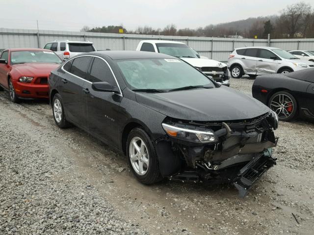 1G1ZB5ST2HF146164 - 2017 CHEVROLET MALIBU LS შავი ფოტო 1
