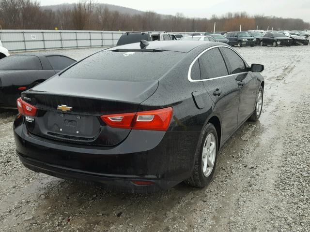 1G1ZB5ST2HF146164 - 2017 CHEVROLET MALIBU LS შავი ფოტო 4