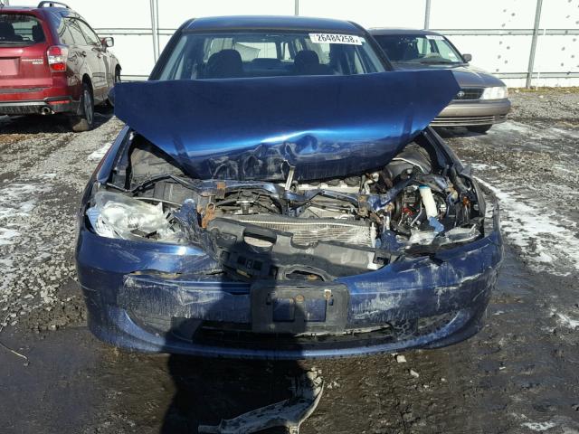 2HGES16564H583864 - 2004 HONDA CIVIC LX BLUE photo 9