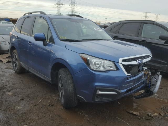 JF2SJAEC8HH501022 - 2017 SUBARU FORESTER 2 BLUE photo 1